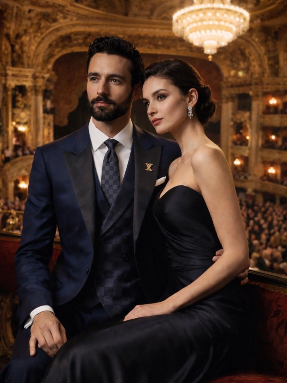 🎁LV HOLIDAY 26’🎁🔥🆕💯 RARE LOUIS VUITTON CLASSIQUE DAMIER DUEL MONOGRAM TIE🔥HOT🔥 - Picture 17 of 17